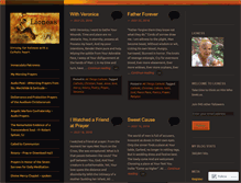 Tablet Screenshot of lionessblog.com
